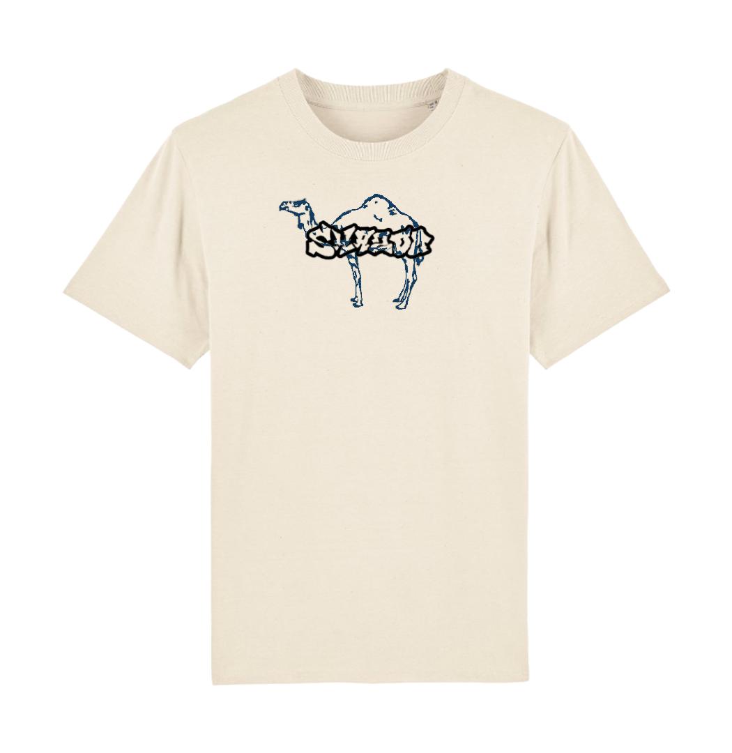 Blue camel tee