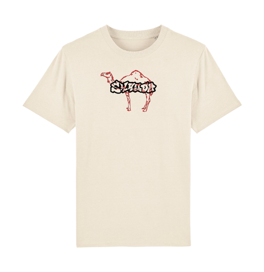 Red camel tee