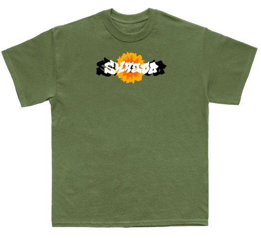 Green Flower Tee