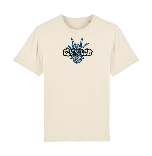 Blue spider tee