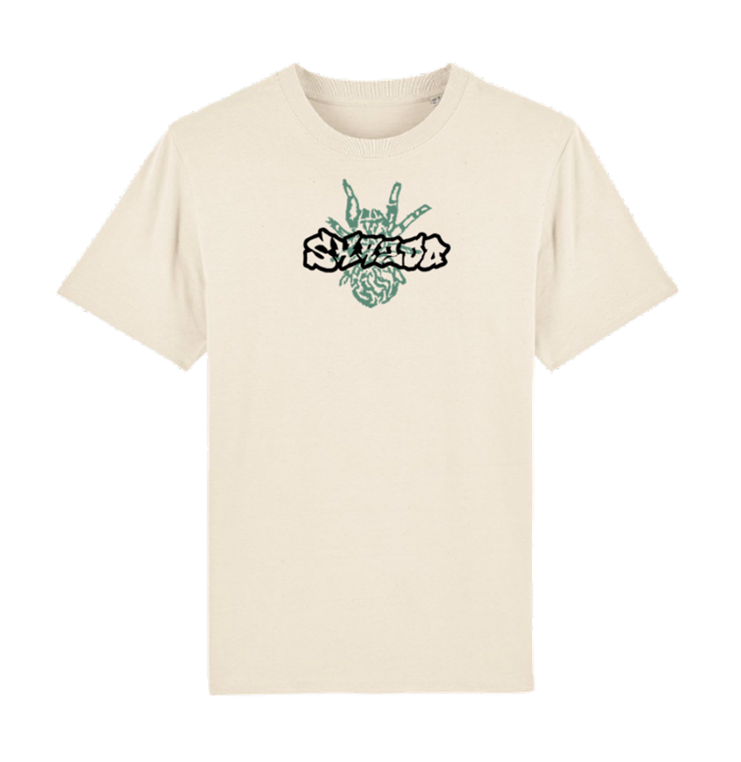 Green spider tee