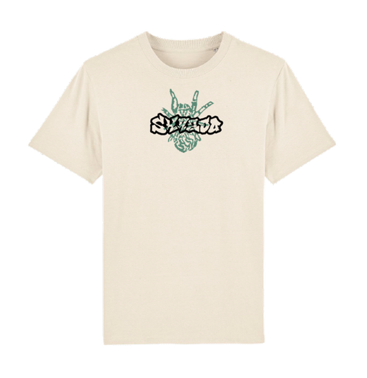 Green spider tee